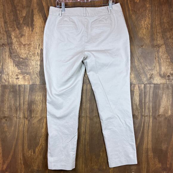 Banana Republic Womens Pants Tan Jackson Fit Chinos Straight Leg Stretch 12R - Picture 9 of 11